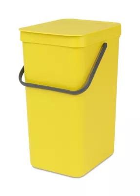 Poubelle Sort and Go 16 L Jaune