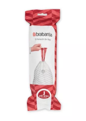 Sac-poubelle Brabantia PerfectFit blanc 25 L