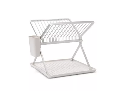 Égouttoir pliable en métal gris clair Brabantia Sinkside taille S