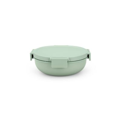 Boîte à salade ronde Brabantia Make & Take vert clair