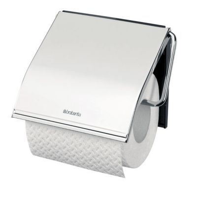 Dérouleur papier toilette en métal chromé Brabantia Renew