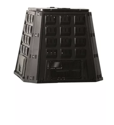 Composteur Nature polypropylène noir 400L
