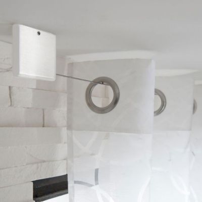 Câble universel Blanc 5 M + 2 supports