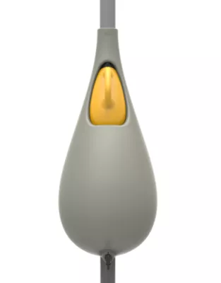 Récupérateur d'eau de pluie 70L Elho coloris ocre Ø.48 x H.114,5 cm