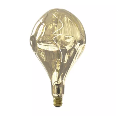 Ampoule LED XXL Evo Champagne E27 100lm 6W Ø16.5cm Calex