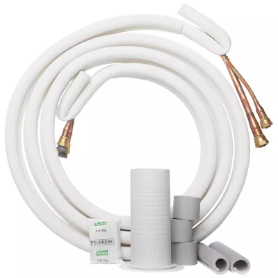 Tuyau de gaz pour climatiseur prêt à poser Webber WSCS 1125/1132 (1/4 - 3/8) (sans mise en service), 4 m