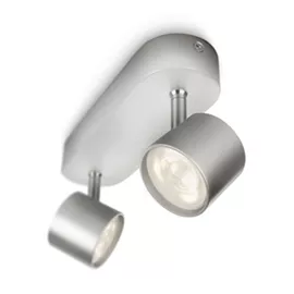 Réglette 2 spots Gris LED PHILIPS