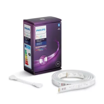 Ruban LED Shape smart light Philips Hue blanc et couleur d'ambiance 1m