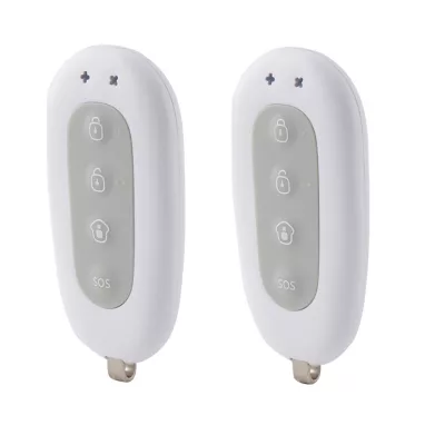 Télécommande à 2 touches Smanos, lot de 2