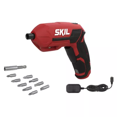 Visseuse sans fil avec batterie 4 V - vitesse maxi 200 tr/min - couple maxi 7 Nm - Skil SD1E2705AA