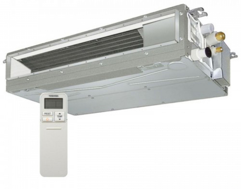 Unité intérieure Gainable compact MULTISPLITS Hauteur réduite de 210 mm : intégration facilitée. • Télécommande infrarouge incluse. • Télécommande filaire hebdomadaire en option. • Plaque interchangeable pour une reprise d’air par l’arrière ou par le dessous.
