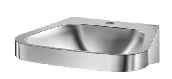 LAVABO FRAJU MUR+TR.ROB INOX/S DELABIE 121430