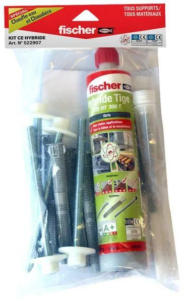 KIT RESINE CHAUFFE-EAU 300ML FISCHER 522907