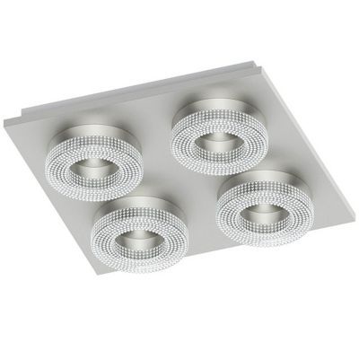 Plafonnier Créon métal 4 spots LED 16W