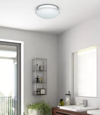 Plafonnier de salle de bain Dolly E27 IP44 6W blanc