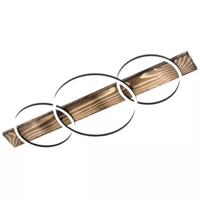Plafonnier LED intégrée 109W Eglo Boyal blanc chaud L.101 x l.40 x H.9.5 cm