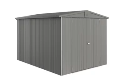 Abri de jardin métal Biohort Europa T6 gris quartz surface totale 7.32 m²