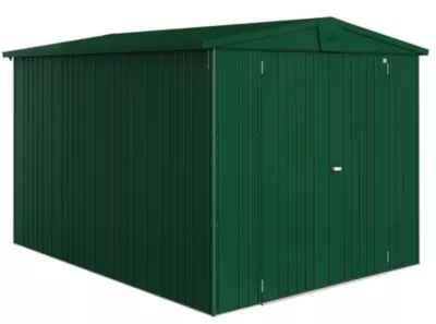 Abri de jardin métal Biohort Europa T6 vert foncé surface totale 7.32 m²
