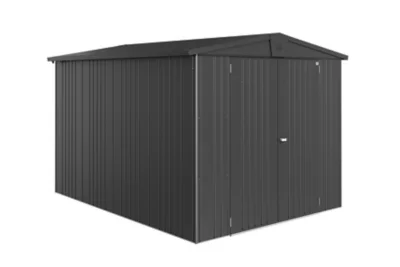 Abri de jardin métal Biohort Europa T6 gris foncé surface totale 7.32 m²