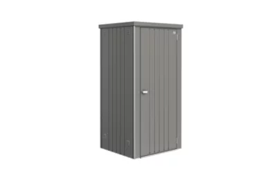 Armoire de jardin métal gris quartz l.93 x P.83 x H.182,5 cm, Biohort