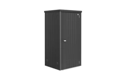 Armoire de jardin, rangement outils, métal gris foncé, l.93 x P.83 x H.182,5 cm, Biohort