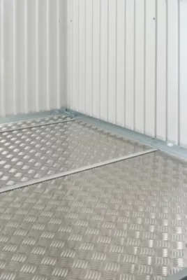Plaque de fond pour mini garage aluminium Biohort taille L