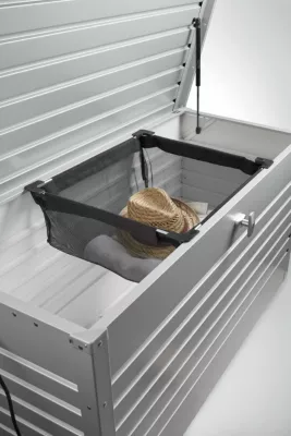 Panier de rangement pour coffre de jardin Biohort 160, 180 LoungeBox 160 et Highboard 200