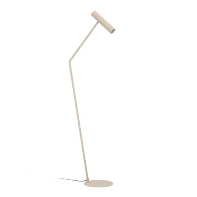 Lampadaire métal beige sable Ø27 x H.158 cm GU10 4.7W IP20, Camina Eglo