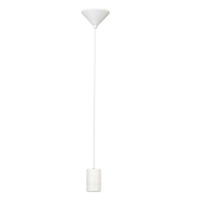 Monture en plastique ronde E27 double fonction blanc 60W EGLO