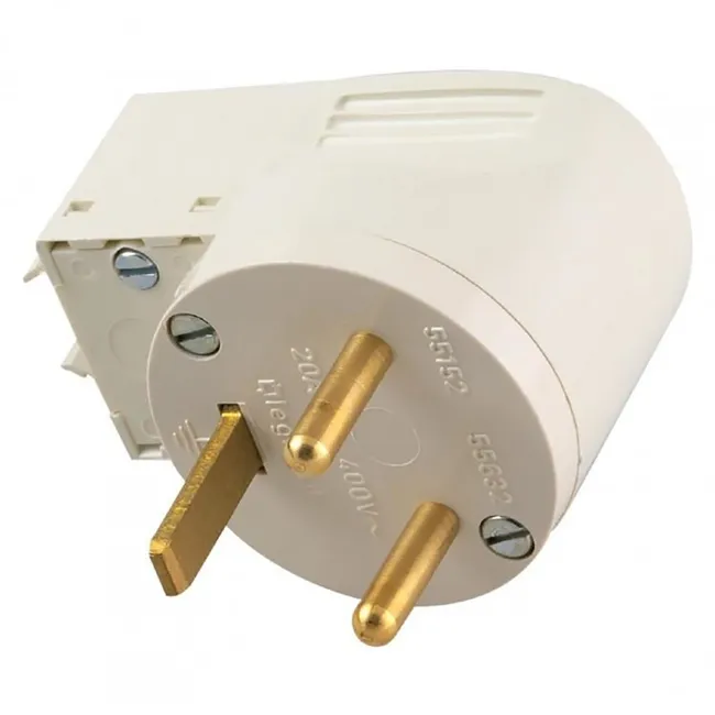 Image principale de Legrand Leg90114 Fiche Male Coudée 2p + T 20 A 380 V