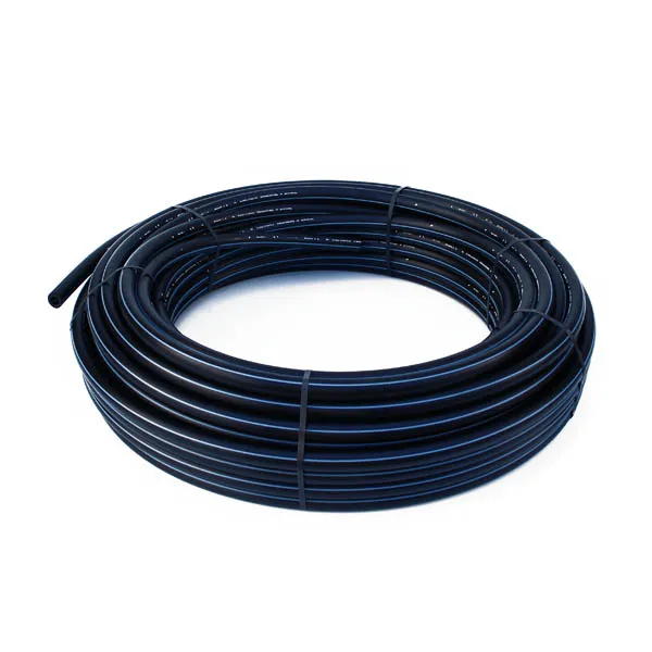 Tuyau SR-HD PE 100 N-F bande bleu 16bar-Ø50x4,6-100,00ml