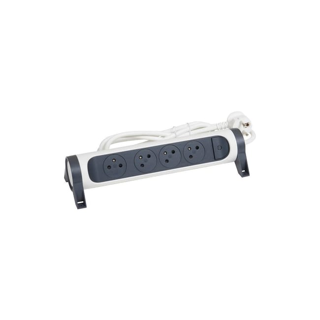 Image principale de Multiprise LEGRAND FB 4X2P+T PREMIUM ROTATIVE ET FIXABLE 1.