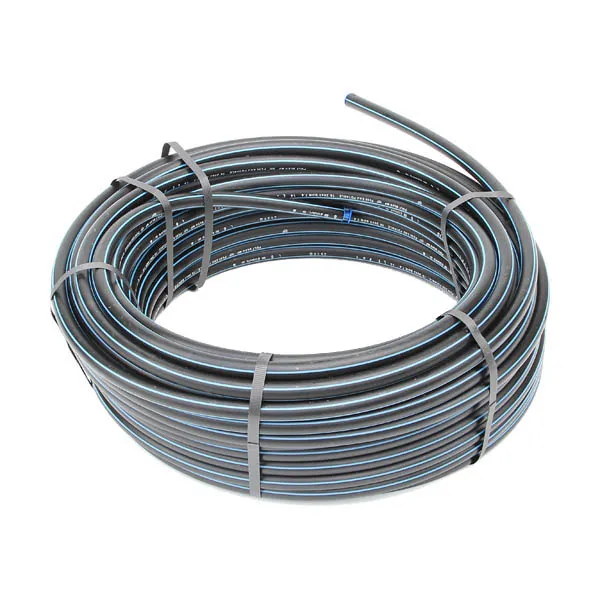 Tuyau SR-HD PE 100 N-F bande bleu 25bar-Ø20x3,0-50,00ml