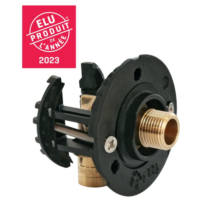 Image principale de Kit complet fixation Robinet de WC - PER Ø12 - Rac Glissement M12/17