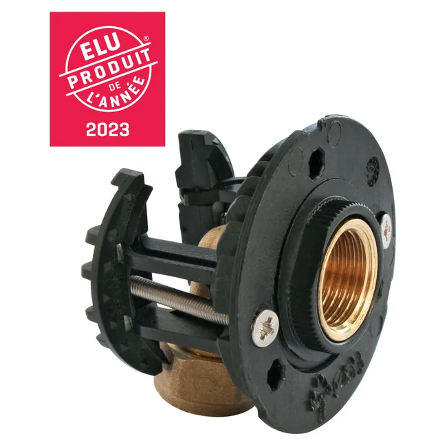 Image principale de Kit complet fixation Robinet Machine à Laver- PER Ø12 - Rac Compression F15/21