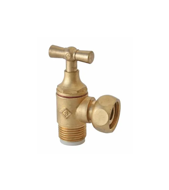 SOMATHERM Robinet WC équerre a clapet - Laiton - Type brut Ø 3/8