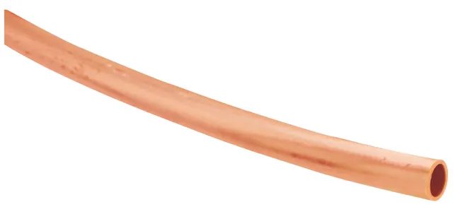 Tube cuivre recuit Diam.16 mm en couronne Long.5 m