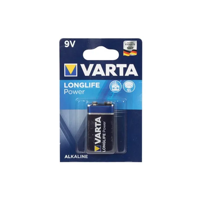 Image principale de ALCALINE E-BLOCK 9V-500 mAh 4922.121.411 (1pc/bl)