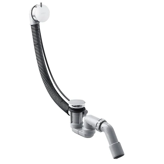 Set complet de vidage Flexaplus S pour baignoire standard chromé Hansgrohe
