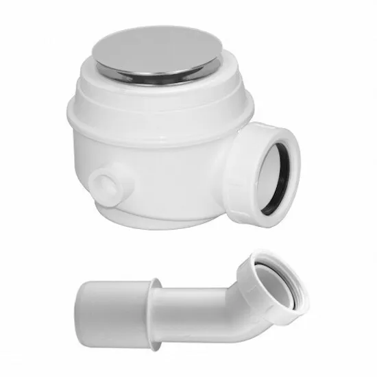 Siphon Pour Baignoire Avec Bonde Chrome