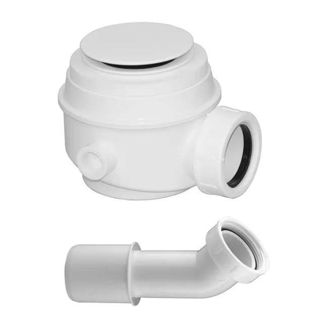 Siphon Pour Baignoire Avec Bonde Blanc