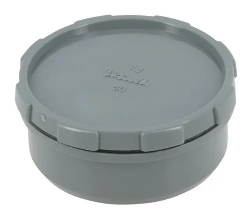 TAMPON DE VISITE AV.BOUCHON MF D050 GRIS UFJ