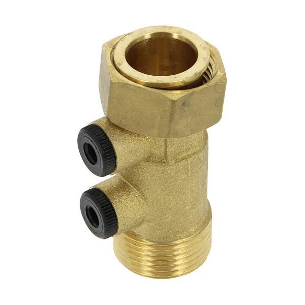 Clapet laiton antipollution mâle-femelle tournant 26-34