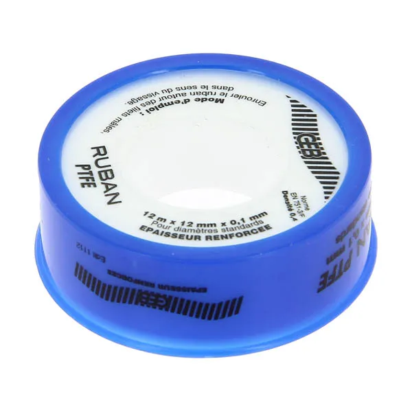 Rouleau TEFLON PTFE standard 12mmx12m - épaisseur 0,1mm