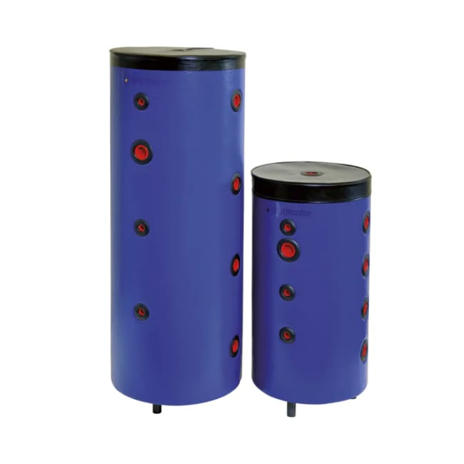 Bouteille de mélange et ballon tampon acier 100 L pose murale 8 piquages - THERMADOR - BMEL100SKM