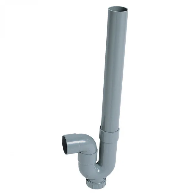 Siphon de machine a laver simple sortie horizontale