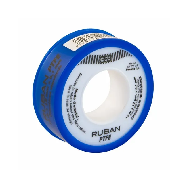 Ruban PTFE standard 12mmx12mx0,075mm GEB