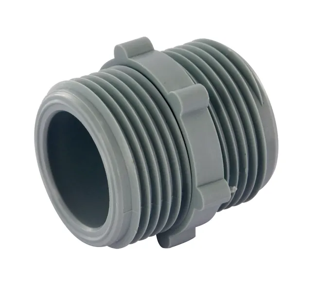 Adaptateur pour flexible de machine à laver double mâle M3/4' (20x27) NOYON & THIEBAULT - 1868S-C1