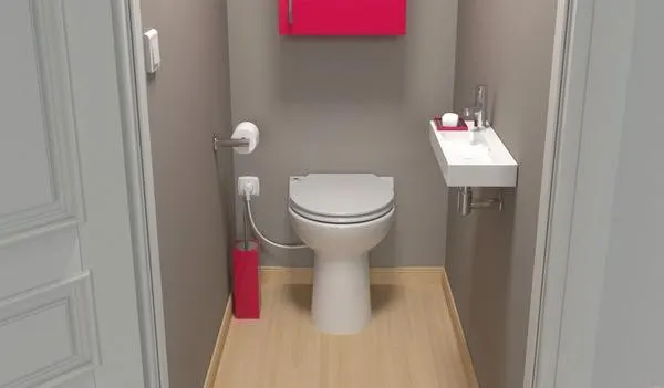 BROYEUR WC SANICOMPACT 43 ECO + SFA C43STD