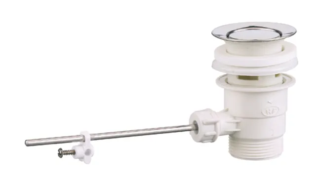 vidage de lavabo - bonde vissante - 33 x 42 - plastique - valentin 60220000000